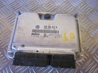 Skoda Fabia Motorstyring - Motorstyreboks - Injection Elboks Med OEM Nr. 038906019NL Fra Skoda Ophugger