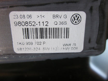 VW Passat 3C Rudemotor - Rudehejs Med OEM Nr. 1K0959702P Fra VW Ophugger