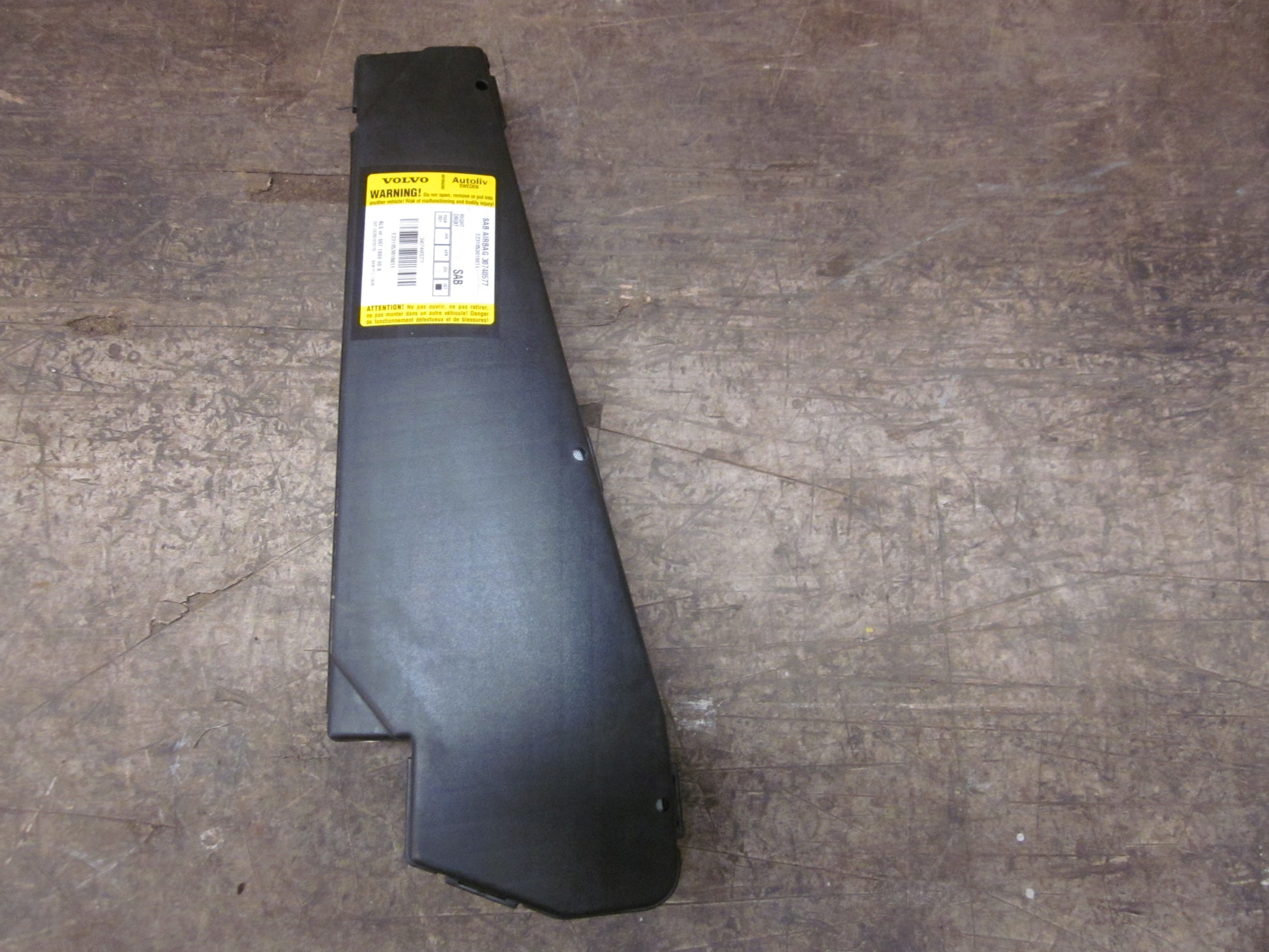 Volvo S40/V50 Airbag Side Med OEM Nr. Ophugger Fra Volvo Ophugger