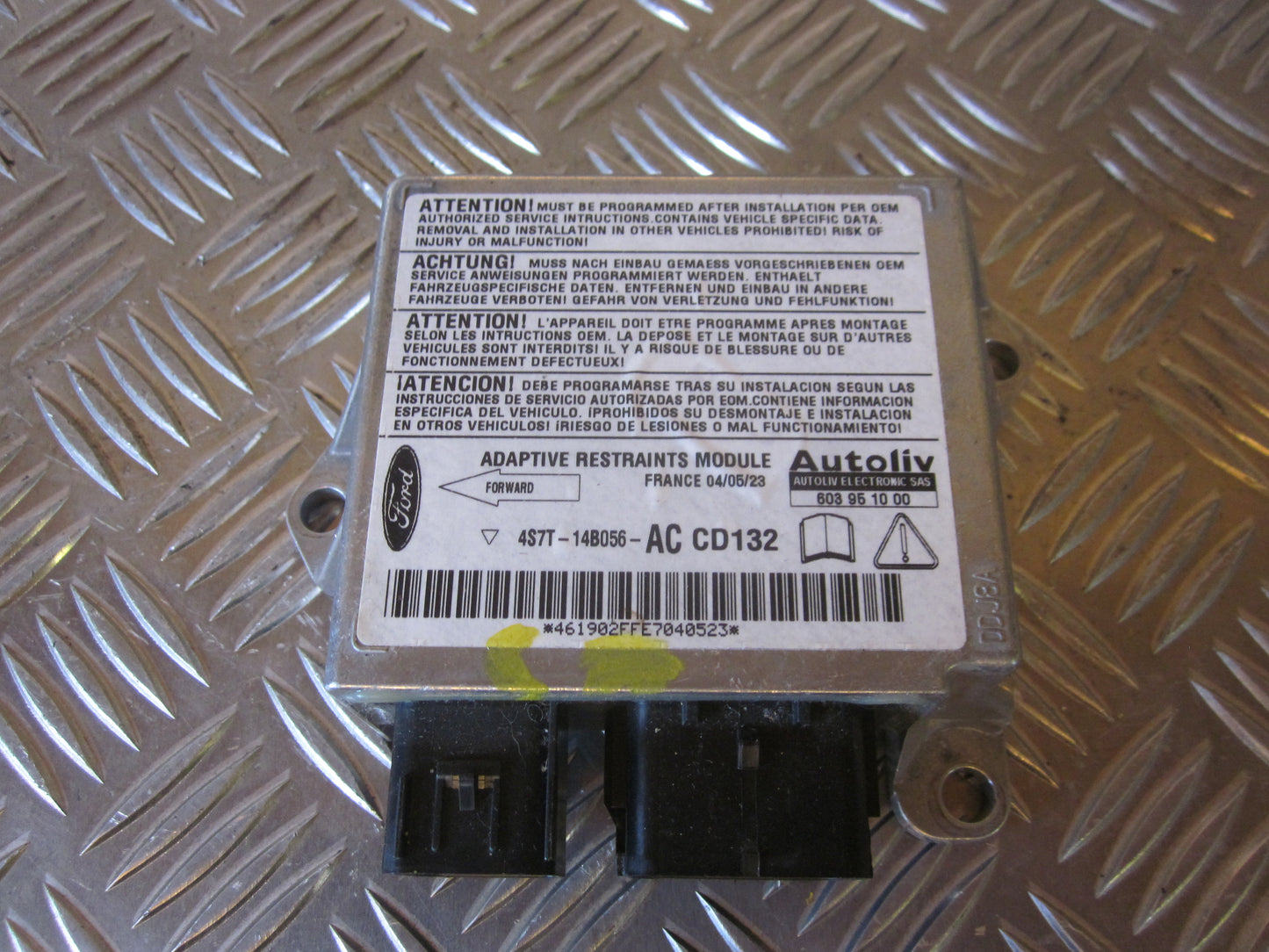 Ford Mondeo 3 Airbag Elboks Med OEM Nr. Ophugger Fra Ford Ophugger