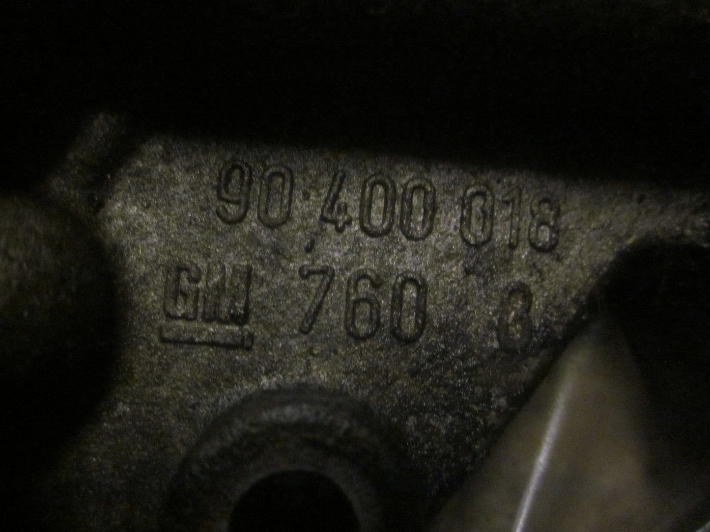 Opel Corsa B Oliepumpe Med OEM Nr. Ophugger Fra Opel Ophugger