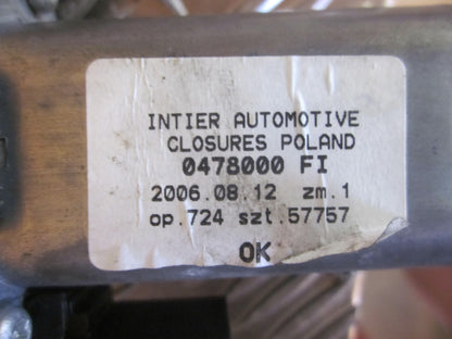 Fiat Doblo Rudemotor - Rudehejs Med OEM Nr. Ophugger Fra Fiat Ophugger