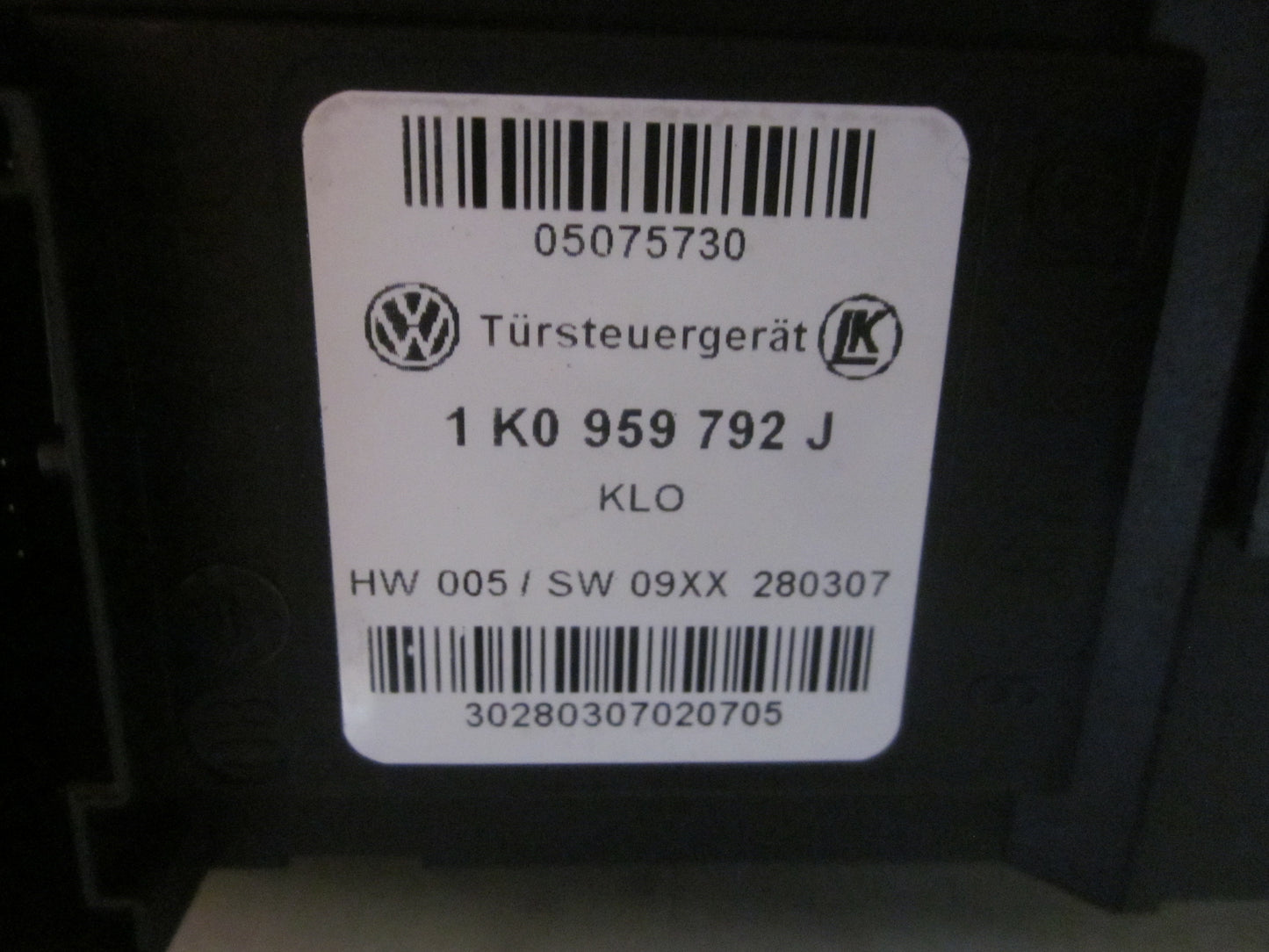 VW Touran 1T GP Rudemotor - Rudehejs Med OEM Nr. 1T0959702D Fra VW Ophugger