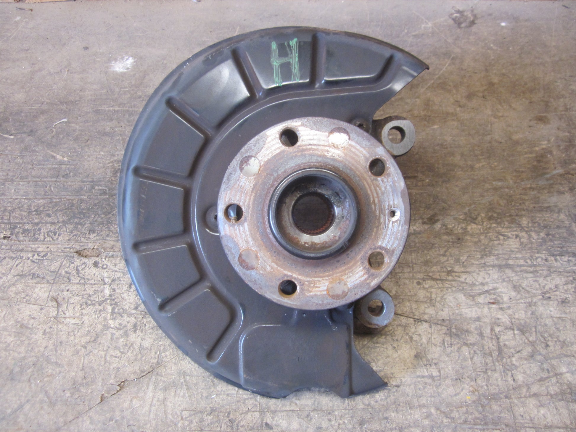 VW Touran 1T GP Spindel For H Med OEM Nr. Ophugger Fra VW Ophugger