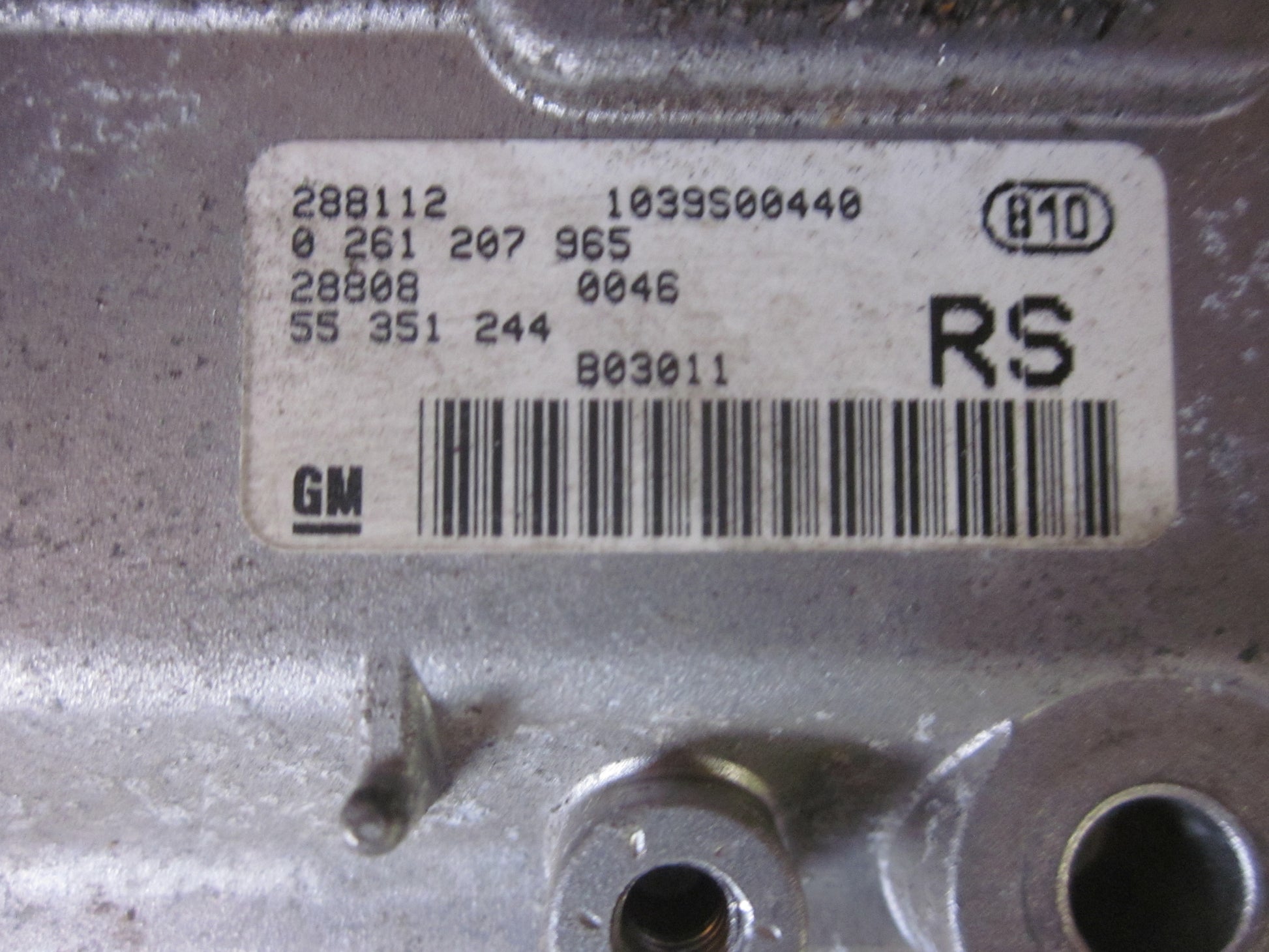 Opel Corsa C Motorstyring - Motorstyreboks - Injection Elboks Med OEM Nr. Ophugger Fra Opel Ophugger