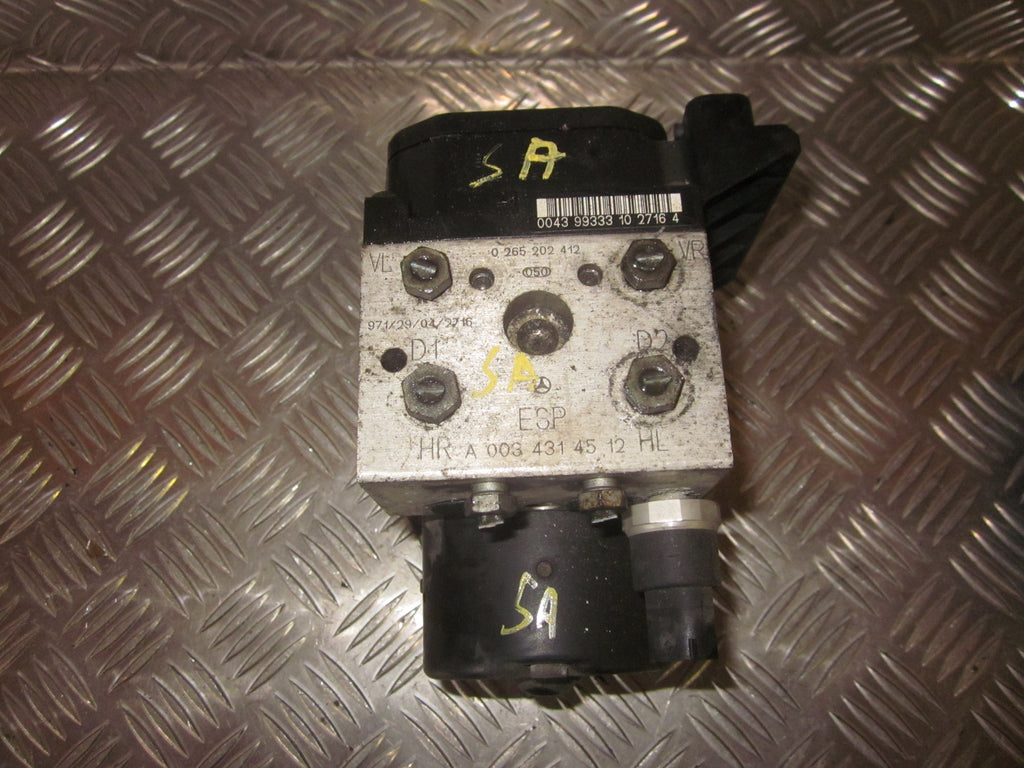 Mercedes A W168 ABS Pumpe Med OEM Nr. 0034314512 Fra Mercedes Ophugger