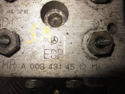 Mercedes A W168 Abs Pumpe Med OEM Nr. A0034314512 Fra Mercedes Ophugger