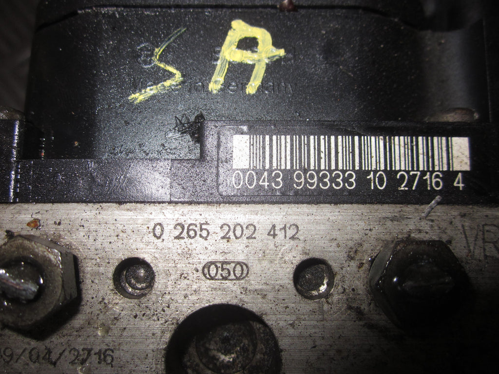 Mercedes A W168 ABS Pumpe Med OEM Nr. 0265202412 Fra Mercedes Ophugger