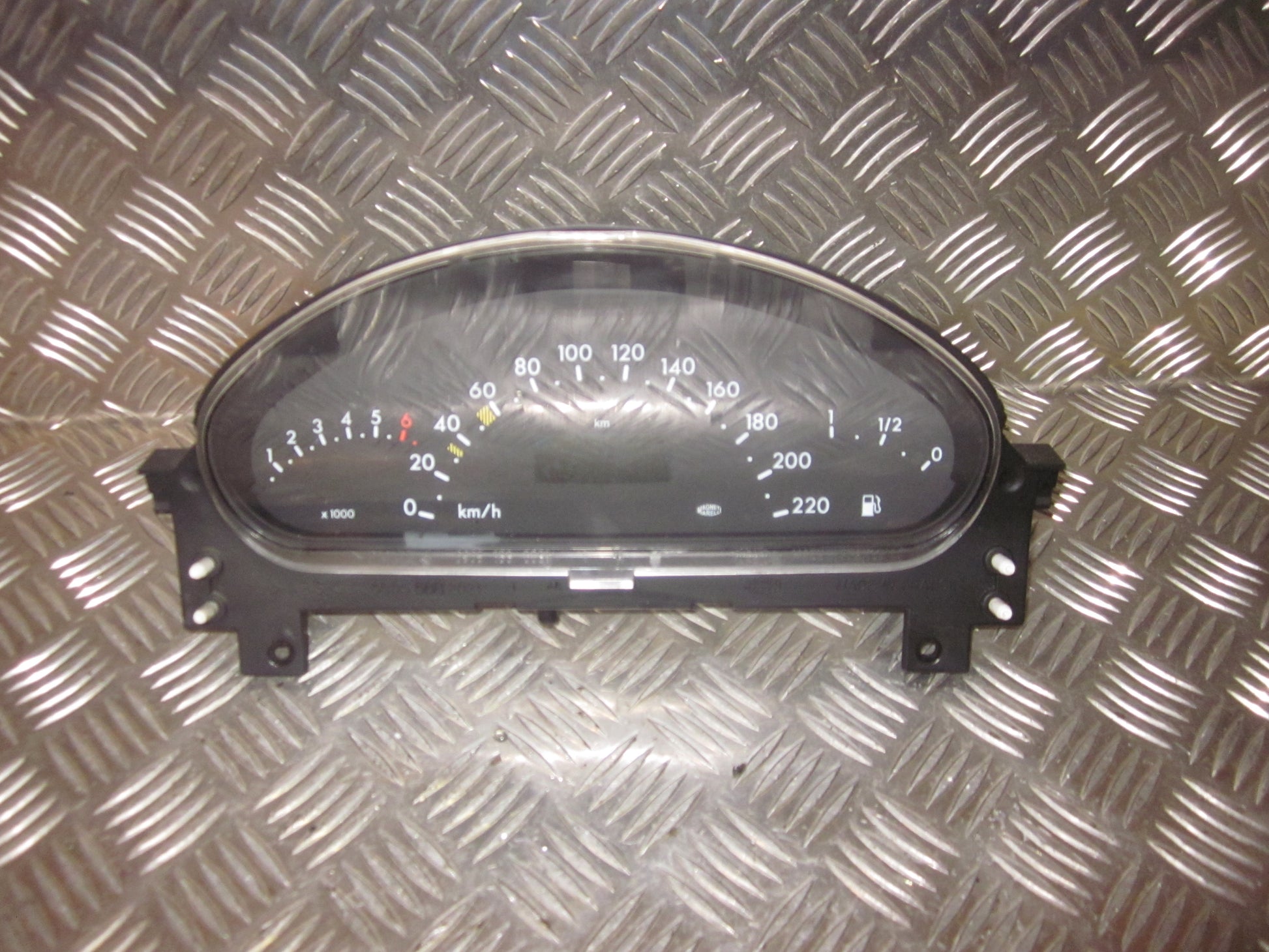 Mercedes A W168 Speedometer - Instrument Med OEM Nr. Ophugger Fra Mercedes Ophugger