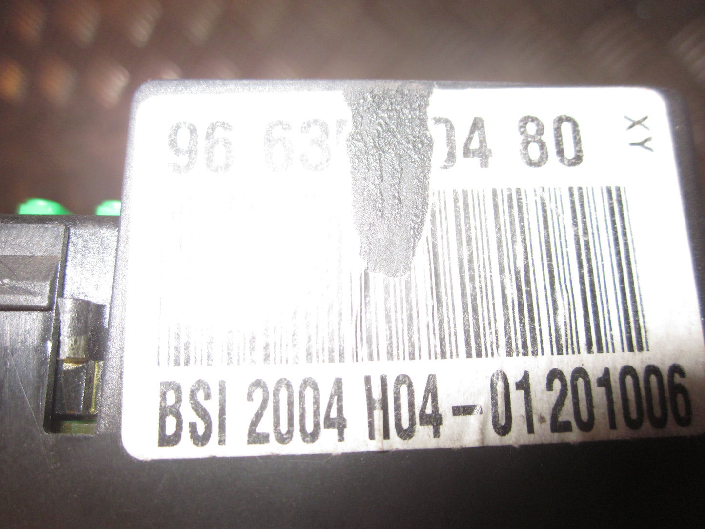 Peugeot 407 Startspærre Med OEM Nr. 0281012984 Fra Peugeot Ophugger