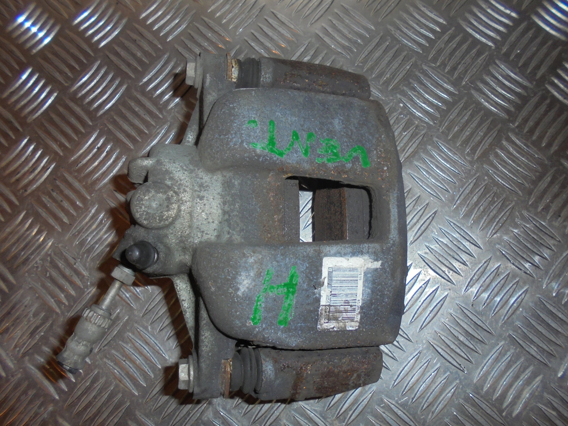 Peugeot 207 Bremsekaliber HF Med OEM Nr. Ophugger Fra Peugeot Ophugger