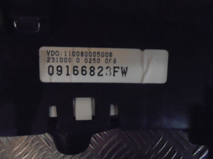 Opel Corsa C Speedometer - Instrument Med OEM Nr. Ophugger Fra Opel Ophugger