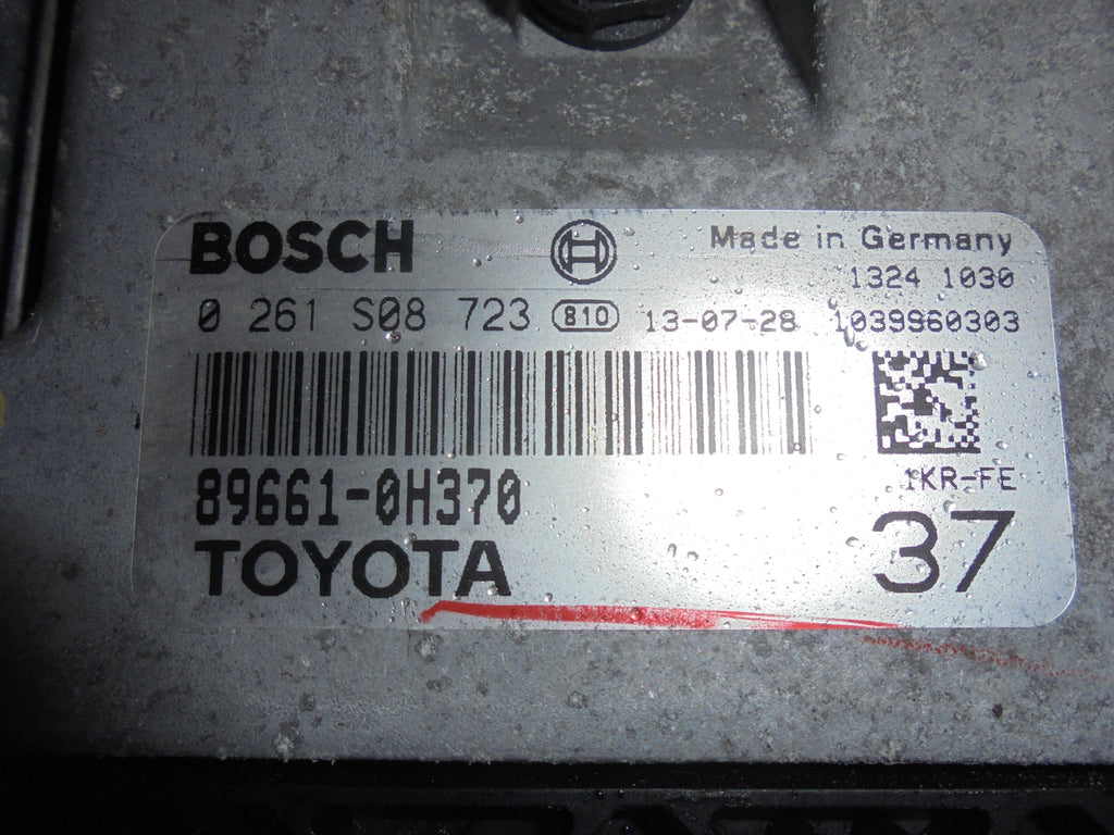 Citroen C1 Motorstyring - Motorstyreboks - Injection Elboks Med OEM Nr. 0261S08723 Fra Citroen Ophugger