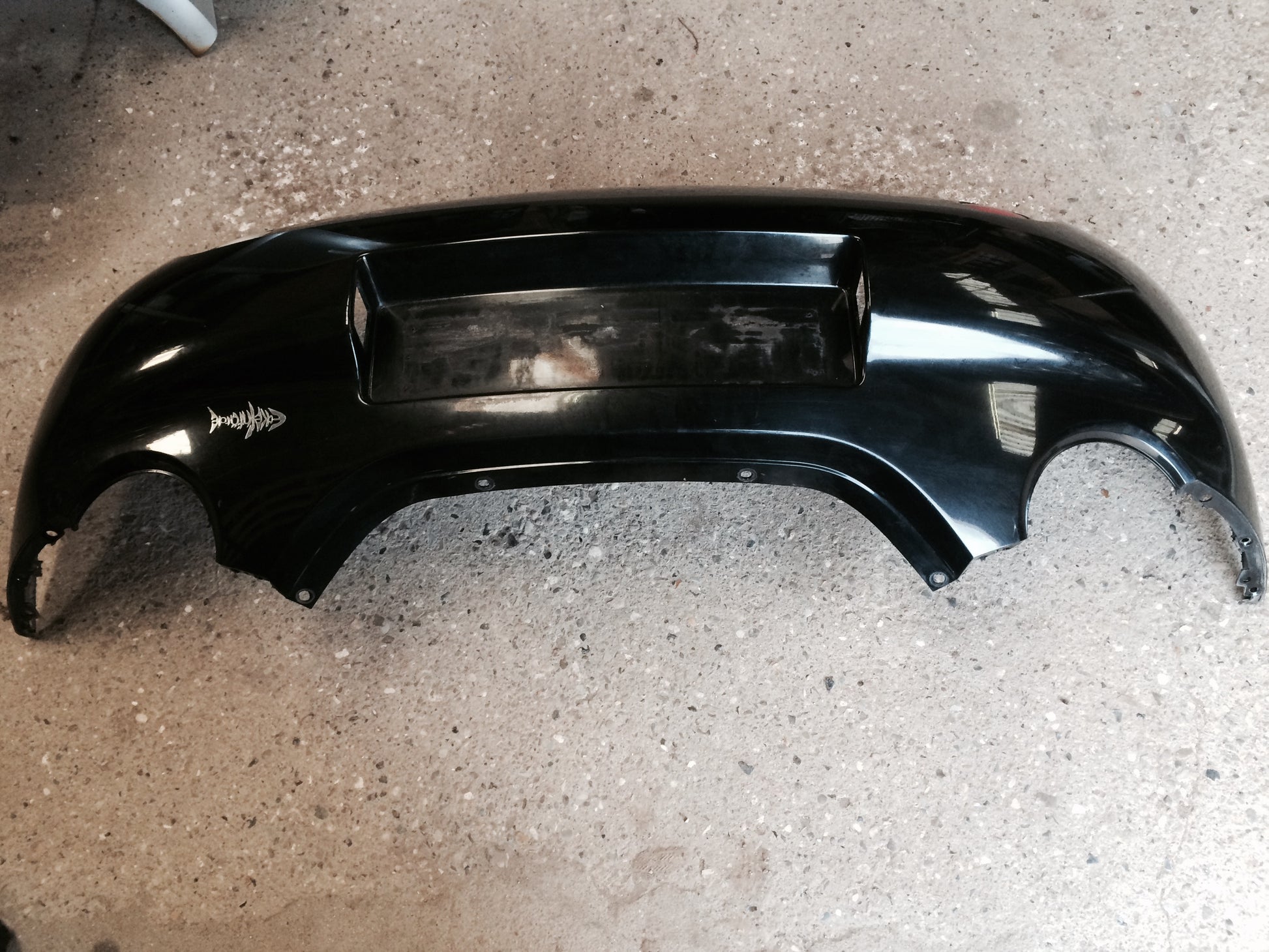 VW Beetle 9C Bagkofanger Med OEM Nr. 1C0807421H Fra VW Ophugger