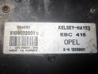 Opel Vectra B Abs Pumpe Med OEM Nr. 13039901 Fra Opel Ophugger