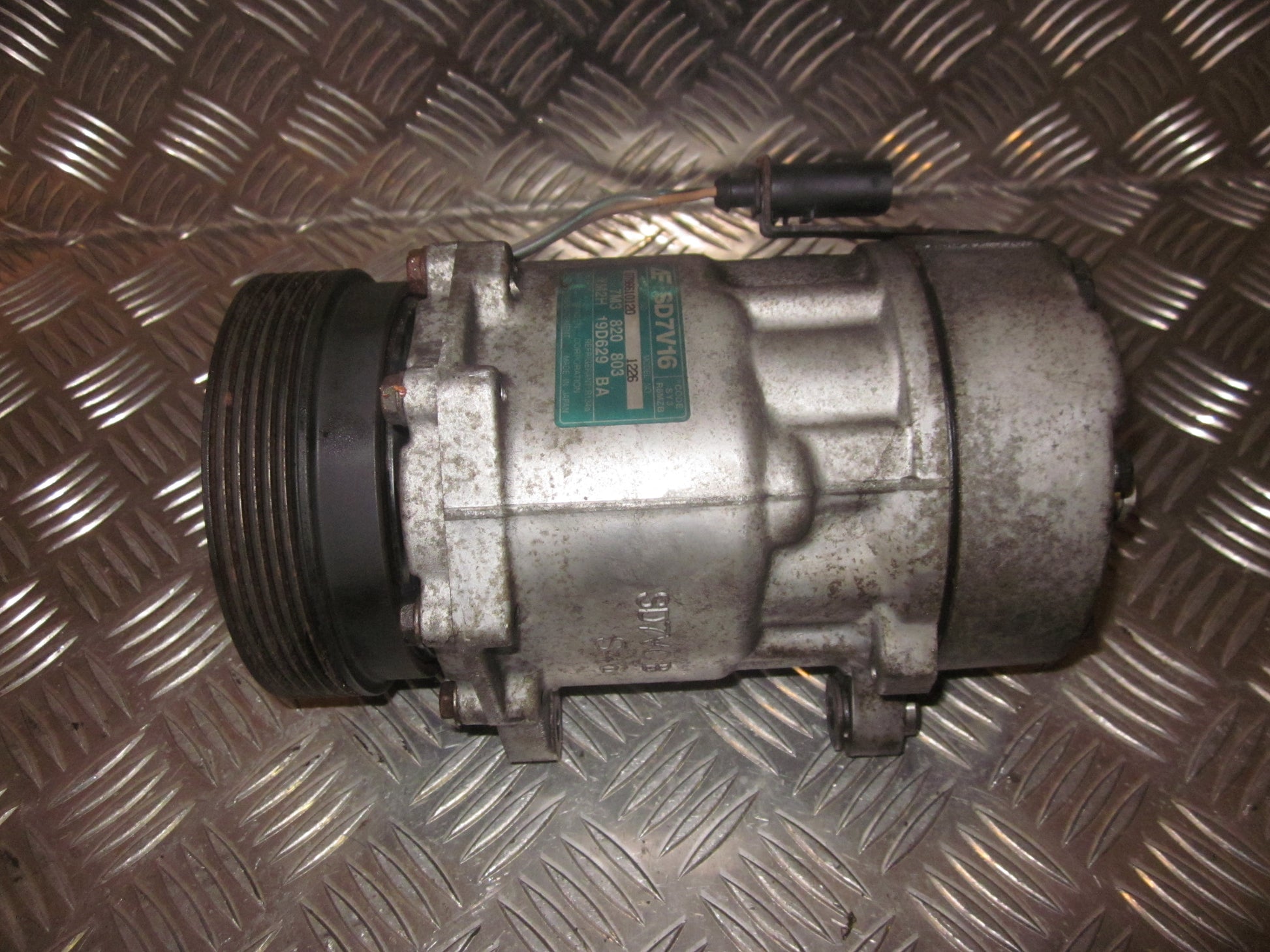 VW Beetle 9C Aircondition Pumpe Med OEM Nr. 7M3820803A Fra VW Ophugger