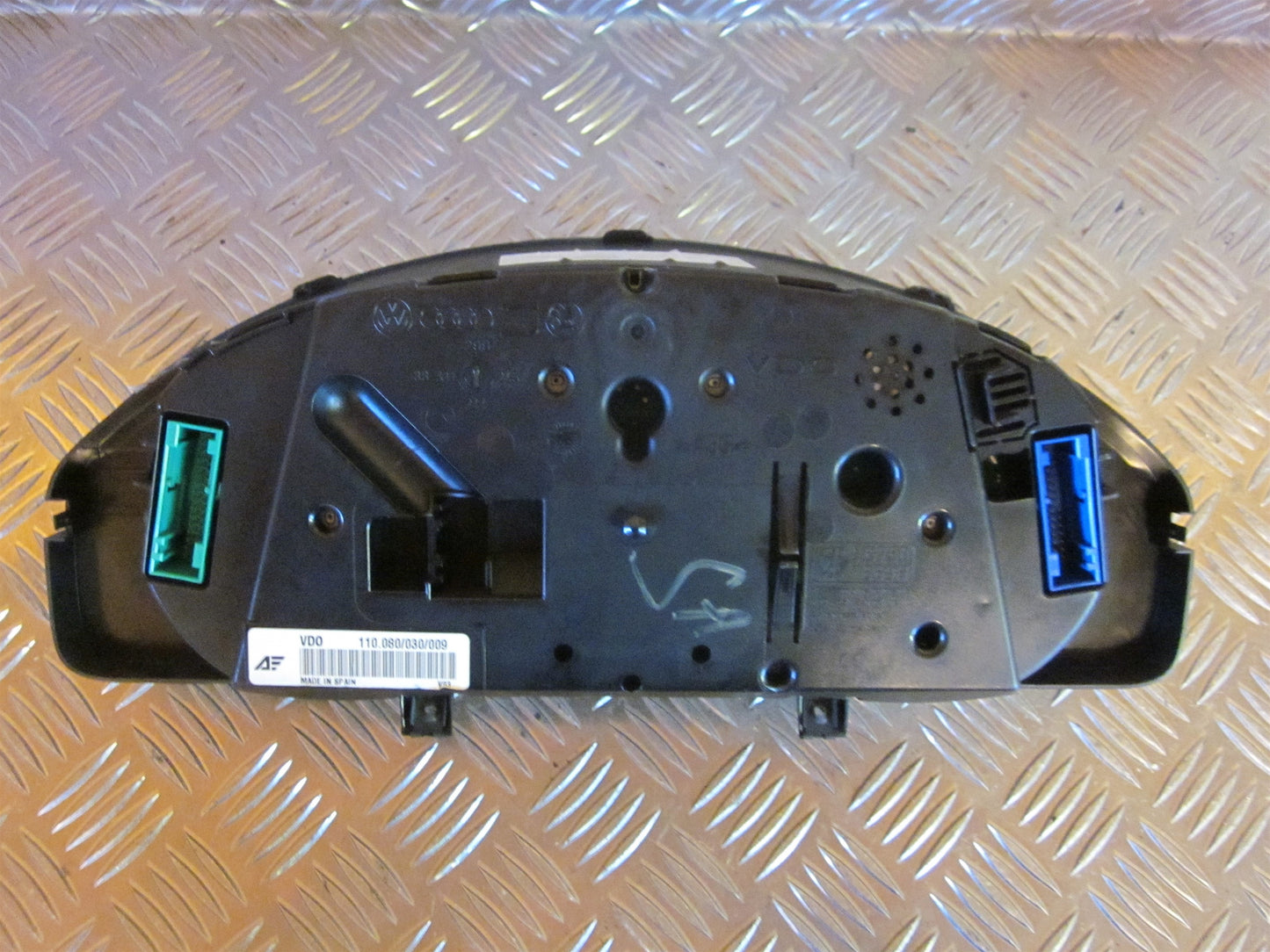 VW Sharan 7M Speedometer - Instrument Med OEM Nr. 7M3920800F Fra VW Ophugger