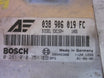 VW Sharan 7M Motorstyring - Motorstyreboks - Injection Elboks Med OEM Nr. 0281010751 Fra VW Ophugger