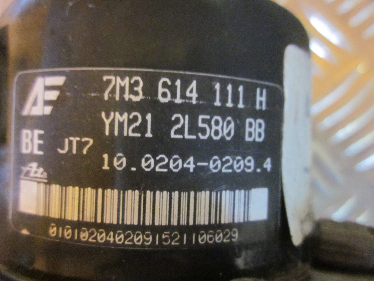 VW Sharan 7M ABS Pumpe Med OEM Nr. 1J0907379P Fra VW Ophugger