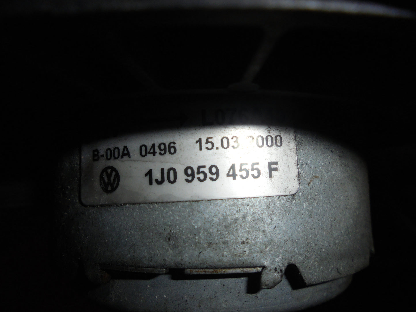 VW Golf 4 1J Kølerblæser El Med OEM Nr. 1J0959455F Fra VW Ophugger