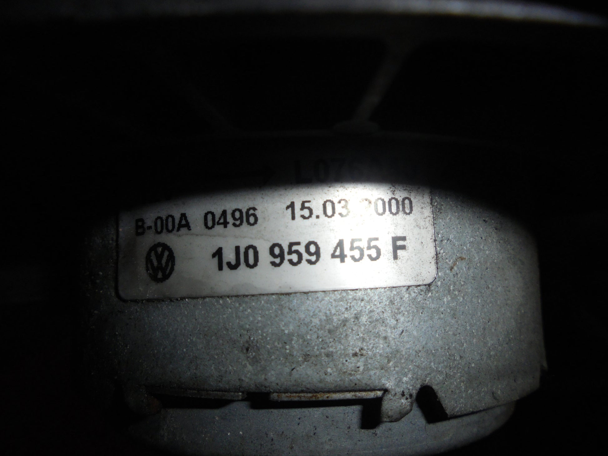 VW Golf 4 1J Kølerblæser El Med OEM Nr. 1J0959455F Fra VW Ophugger