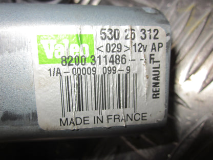 Renault Twingo 2 Bagrudevisker Motor Med OEM Nr. 8200311486 Fra Renault Ophugger