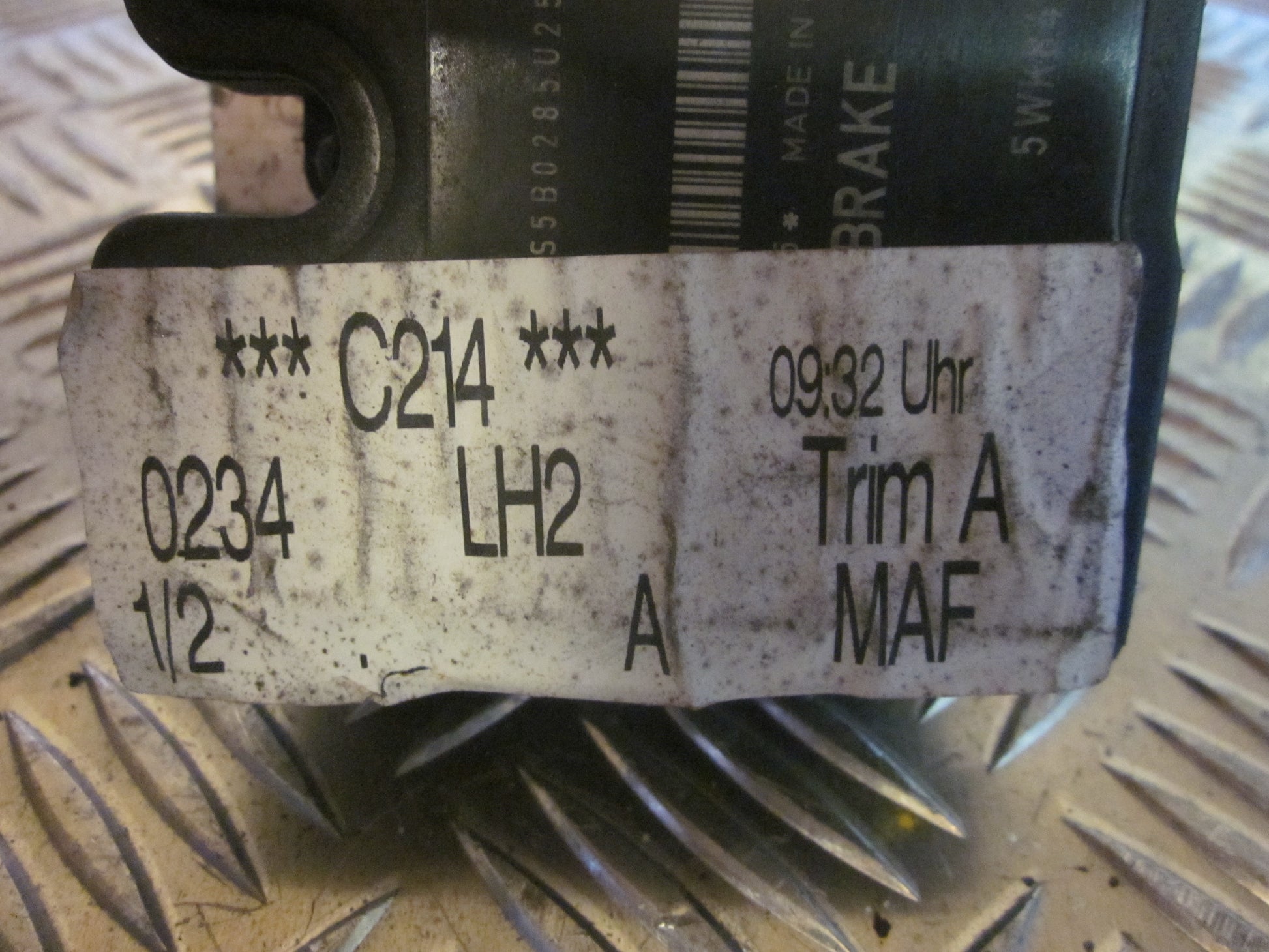 Ford C‑Max 1 Abs Pumpe Med OEM Nr. 3M512M110KA Fra Ford Ophugger