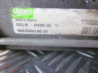 Peugeot Partner Starter Med OEM Nr. 96662854180 Fra Peugeot Ophugger