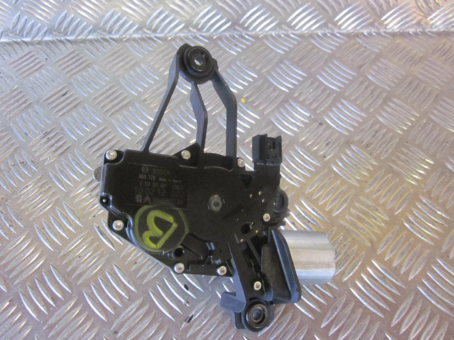 Citroen C4 Bagrudevisker Motor Med OEM Nr. Ophugger Fra Citroen Ophugger