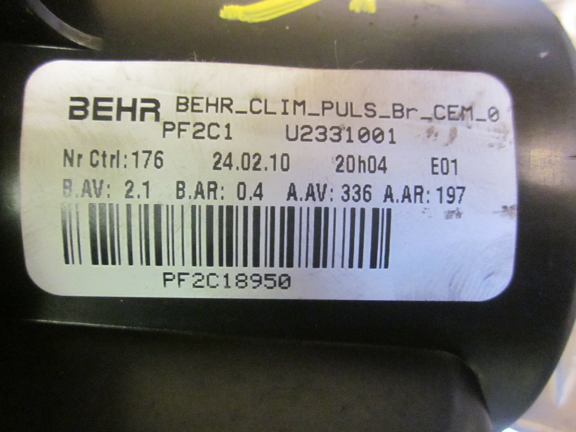 Citroen C4 Varmeblæser Med OEM Nr. Ophugger Fra Citroen Ophugger