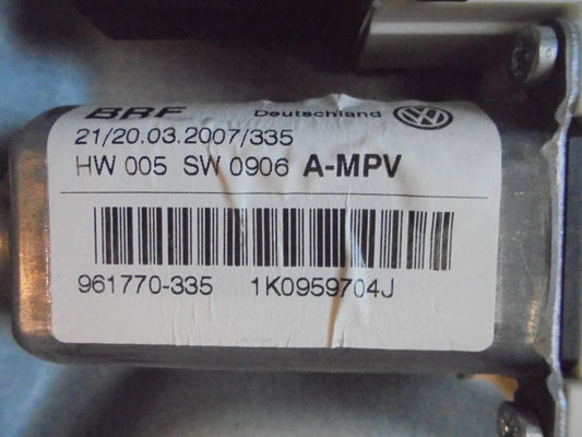 VW Touran 1T GP Rudemotor - Rudehejs Med OEM Nr. 1K0959704J Fra VW Ophugger