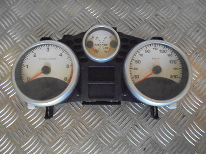 Peugeot 207 Speedometer - Instrument Med OEM Nr. Ophugger Fra Peugeot Ophugger
