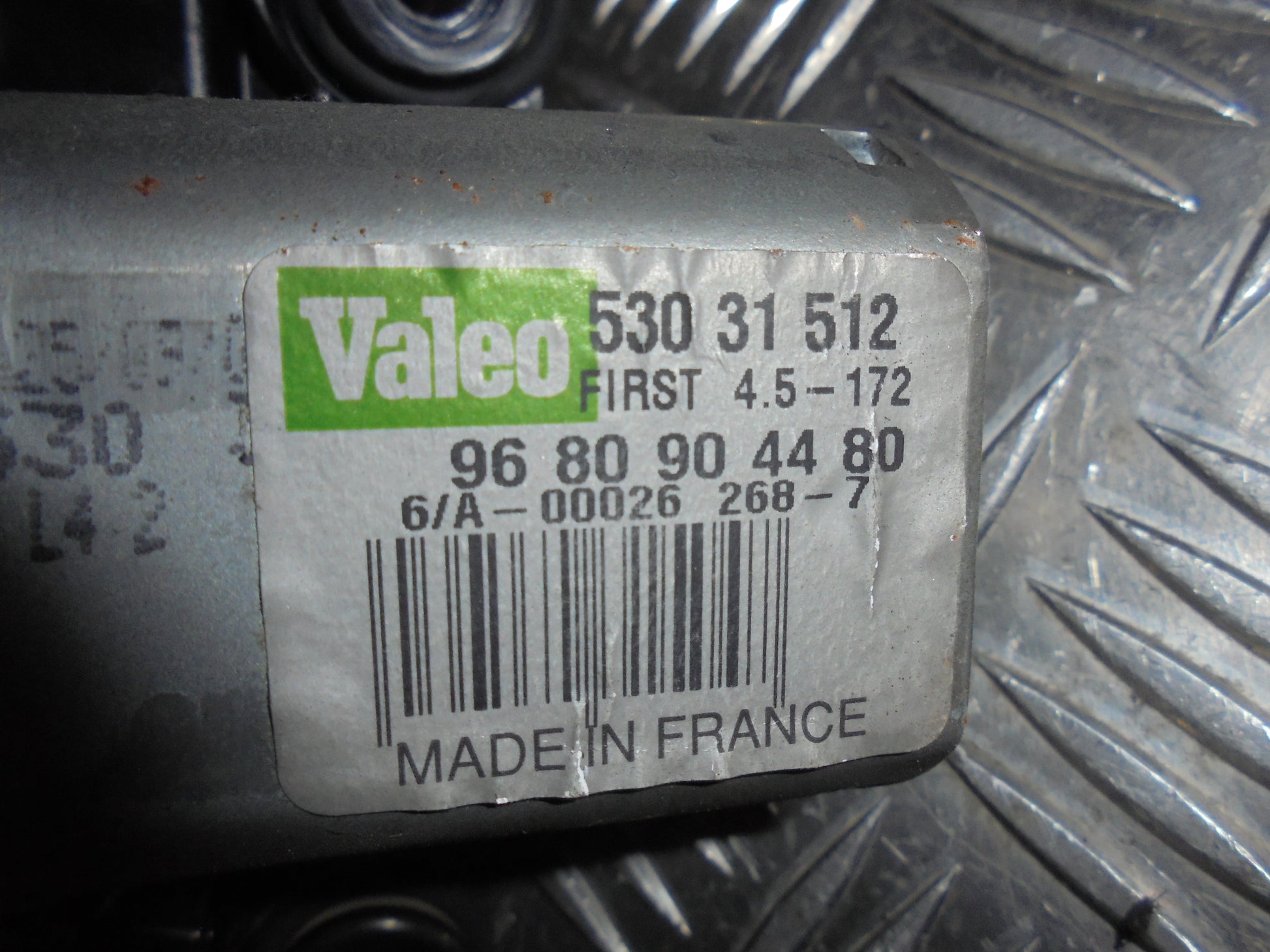 Peugeot 207 Bagrudevisker Motor Med OEM Nr. Ophugger Fra Peugeot Ophugger