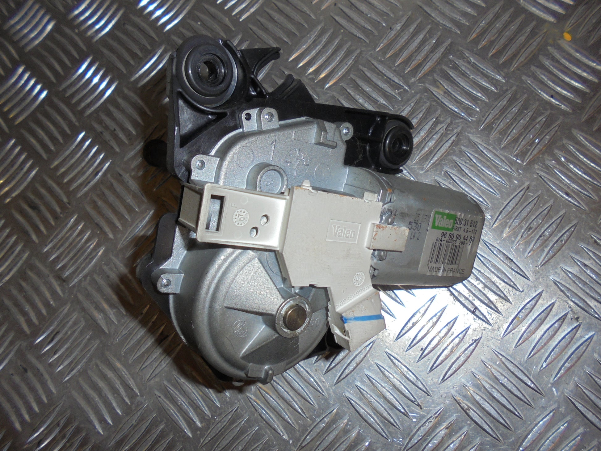 Peugeot 207 Bagrudevisker Motor Med OEM Nr. Ophugger Fra Peugeot Ophugger