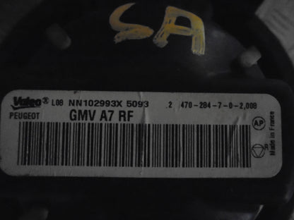 Peugeot 207 Varmeblæser Med OEM Nr. Ophugger Fra Peugeot Ophugger