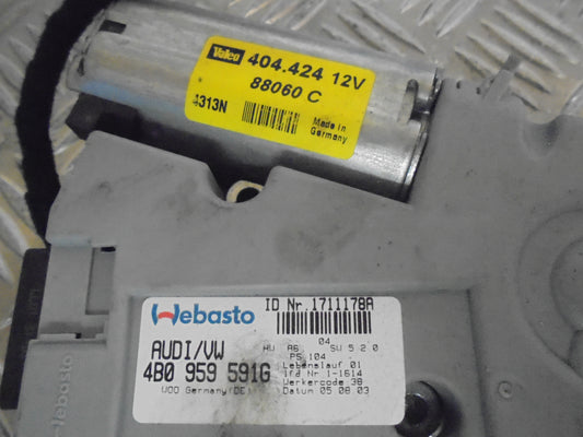 VW Touran 1T GP Soltagsmotor Med OEM Nr. 4B0959591G Fra VW Ophugger