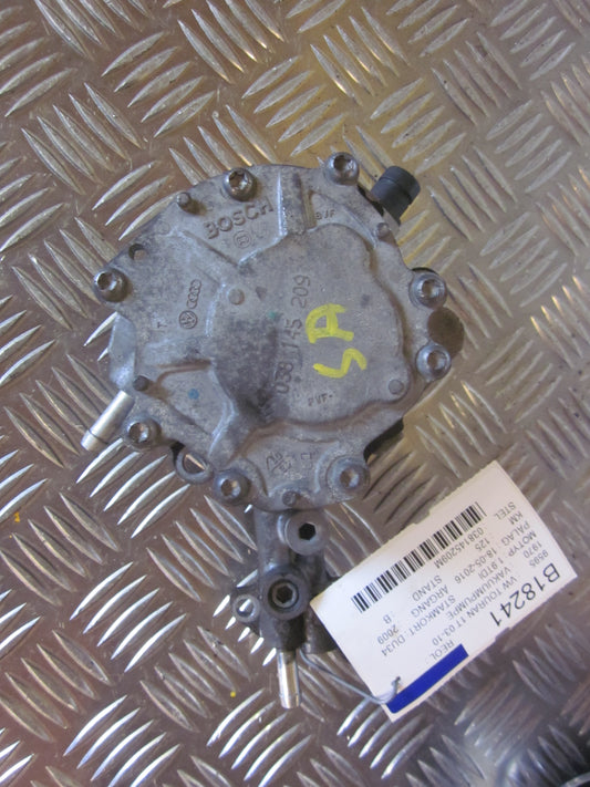 VW Touran 1T GP Vacuumpumpe Med OEM Nr. Ophugger Fra VW Ophugger