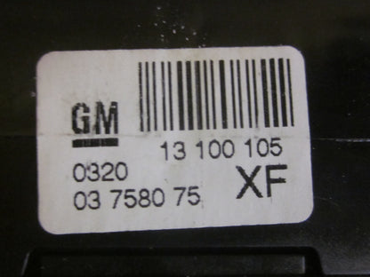 Opel Astra H Kontakt Katastrofe Med OEM Nr. Ophugger Fra Opel Ophugger