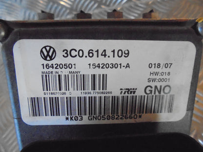 VW Passat 3C Abs Pumpe Med OEM Nr. 3C0614109 Fra VW Ophugger