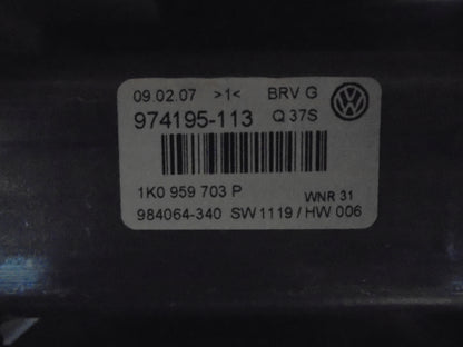 VW Passat 3C Rudemotor - Rudehejs Med OEM Nr. Ophugger Fra VW Ophugger