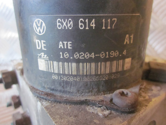 Seat Ibiza 6K2 Abs Pumpe Med OEM Nr. 6X0614117 Fra Seat Ophugger