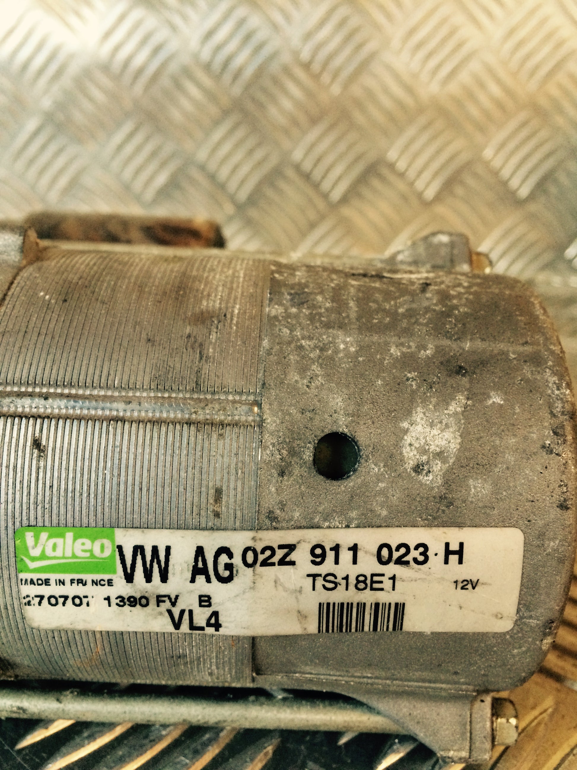 VW Touran 1T GP Starter Med OEM Nr. 02Z911023H Fra VW Ophugger