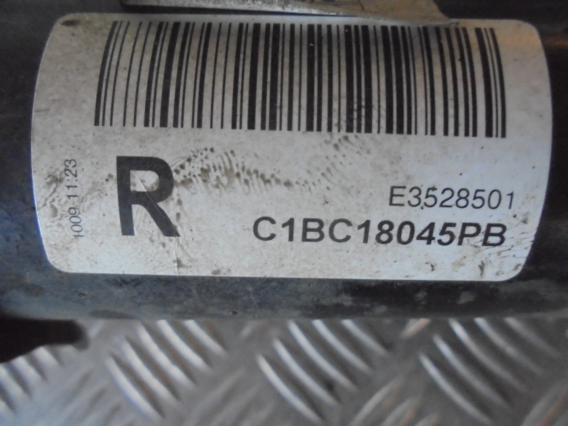 Ford Fiesta 7 Fjederben For H Med OEM Nr. 2037968 Fra Ford Ophugger