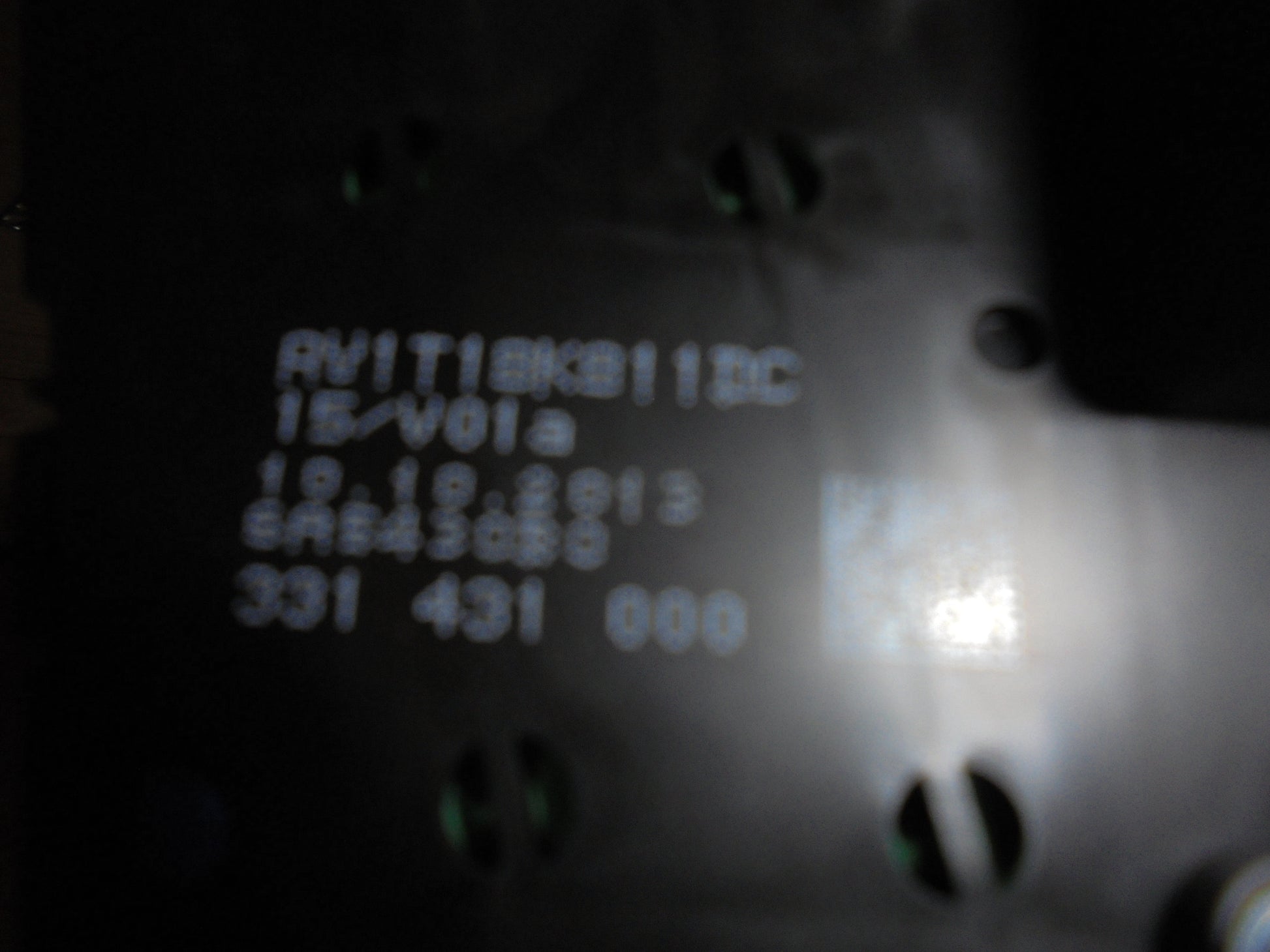 Ford Fiesta 7 Radio M/Cd Med OEM Nr. AV1T18K811DC Fra Ford Ophugger