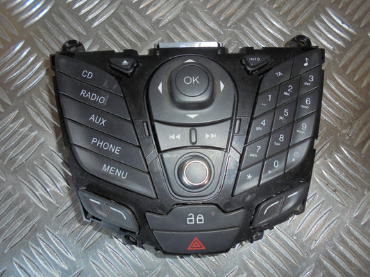 Ford Fiesta 7 Radio M/Cd Med OEM Nr. AV1T18K811DC Fra Ford Ophugger