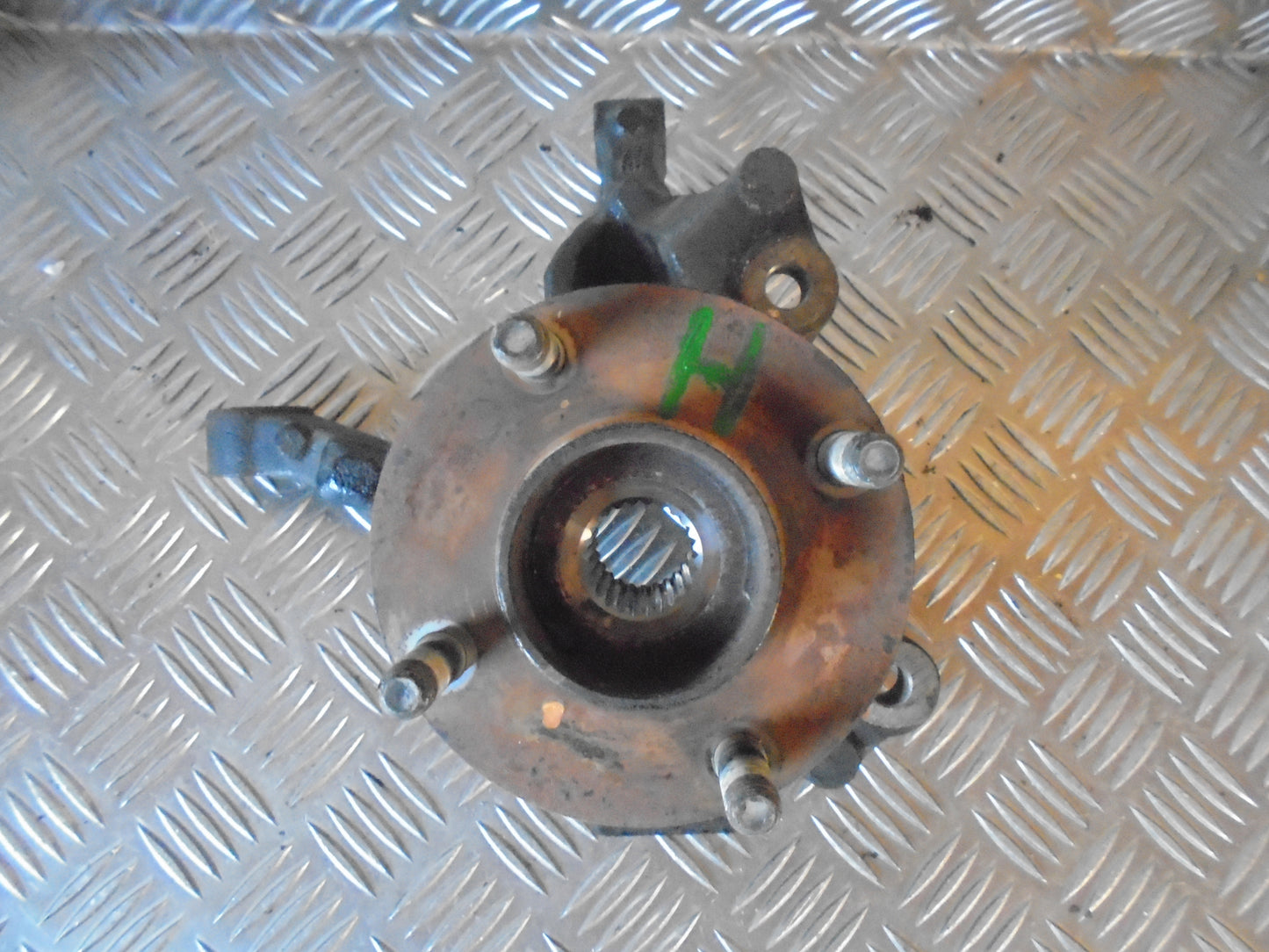 Ford Fiesta 7 Spindel For H Med OEM Nr. Ophugger Fra Ford Ophugger