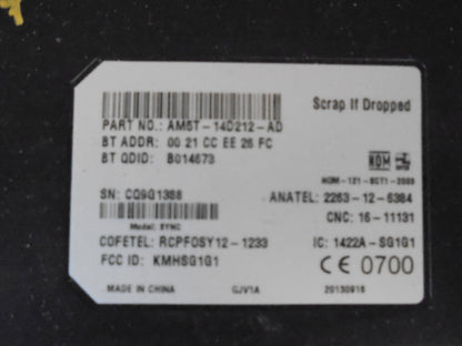 Ford Fiesta 7 Relæ Diverse Med OEM Nr. Ophugger Fra Ford Ophugger