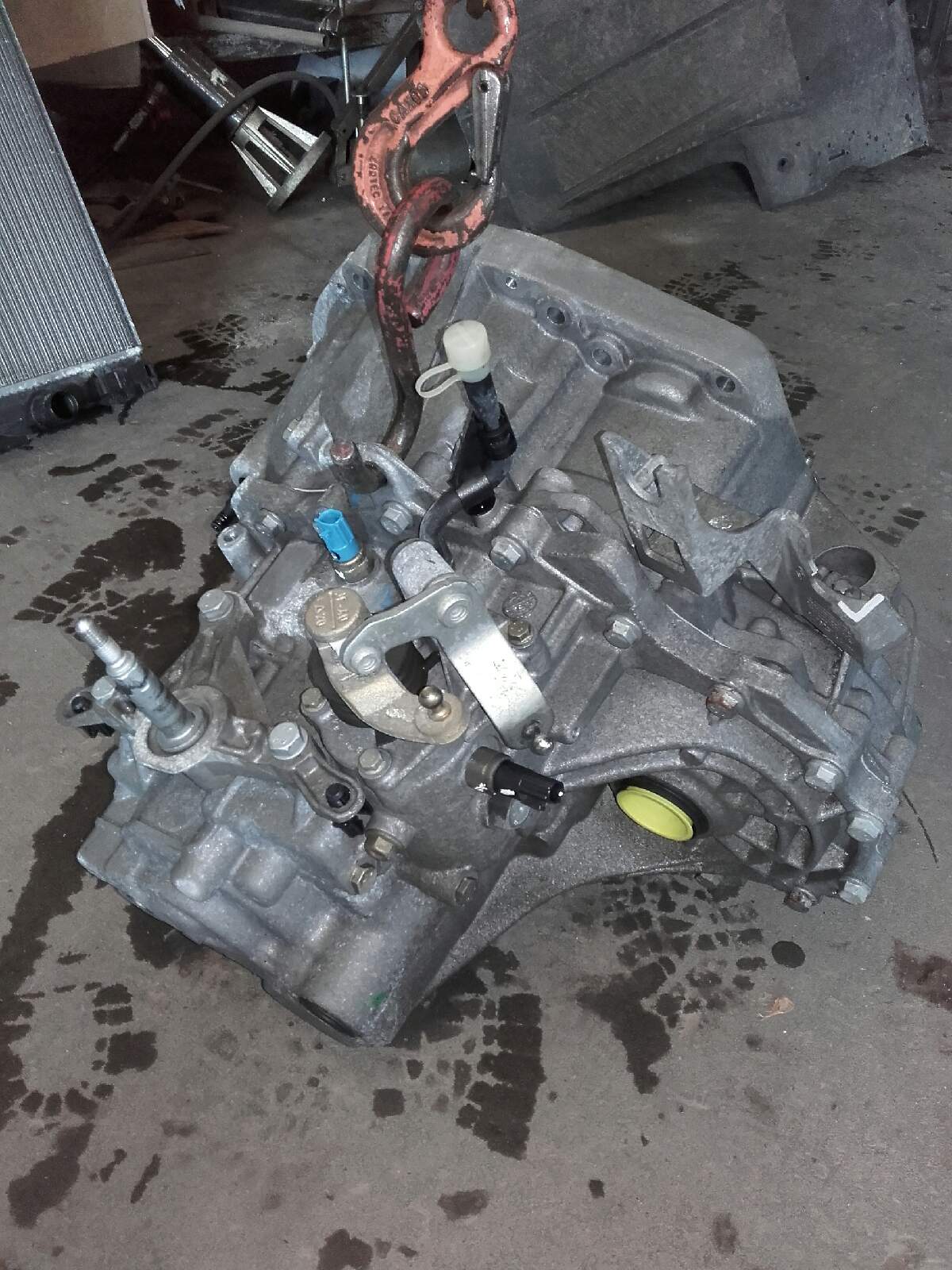 Renault Megane Scenic 2 Gearkasse 6 Trin Med OEM Nr. NDO002 Fra Renault Ophugger