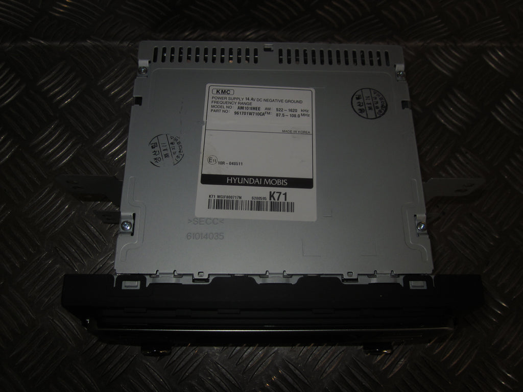 Kia Rio Ub Radio M/Cd Med OEM Nr. 961701W710CA Fra Kia Ophugger