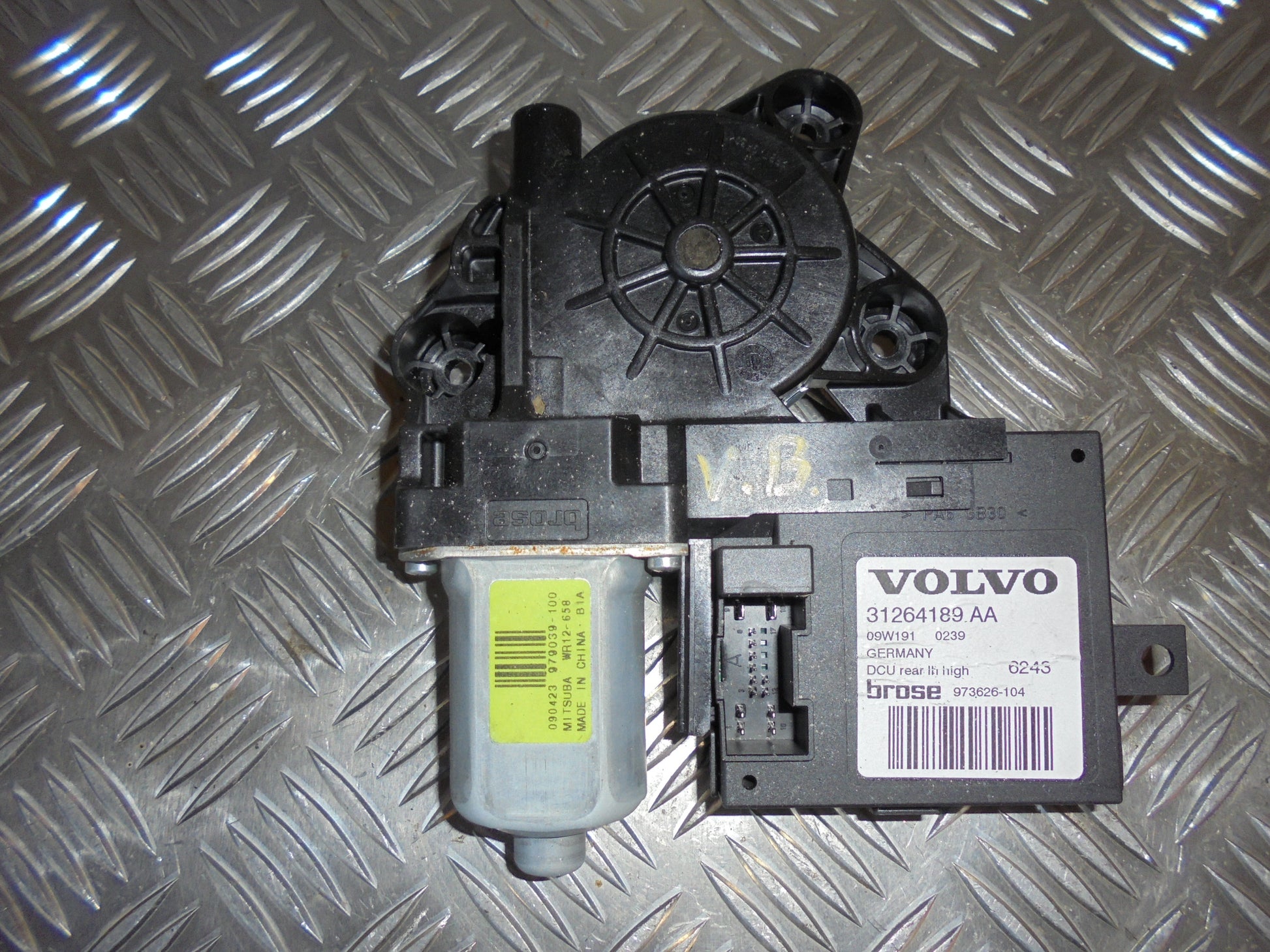 VW Golf 6 1K Rudemotor - Rudehejs Med OEM Nr. 31264189AA Fra VW Ophugger